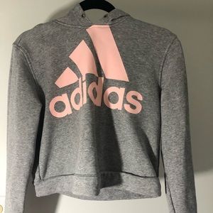 Adidas cropped hoodie